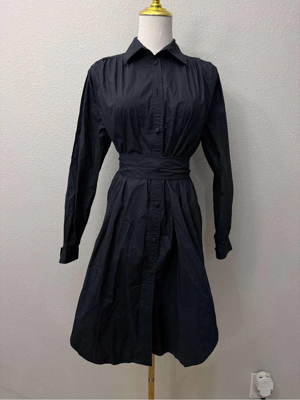 Hunter Bell NWT Black Long Sleeve Dress Sz XS